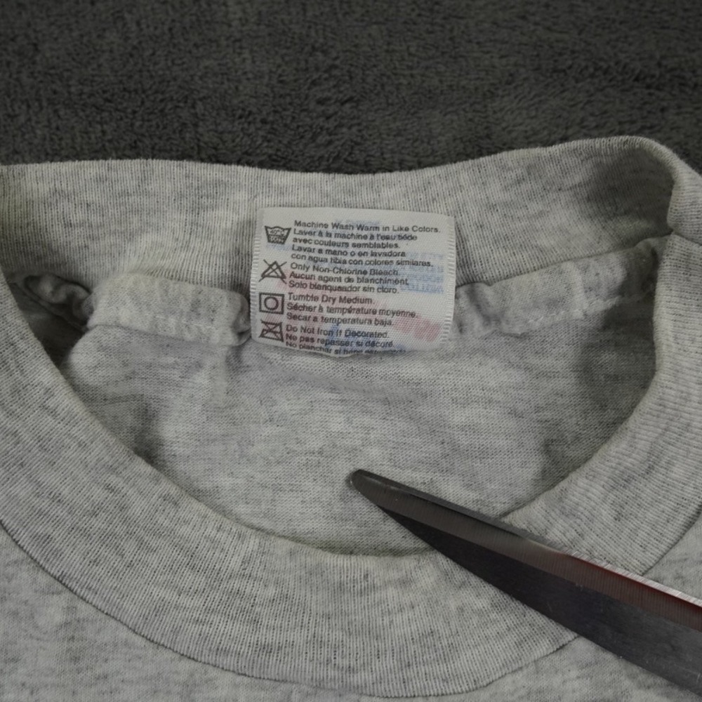 VTG Hanes Crown Coffee T Shirt Mens XL Gray Wakefield MA Graphic Tee Made In USA - Picture 6 of 10
